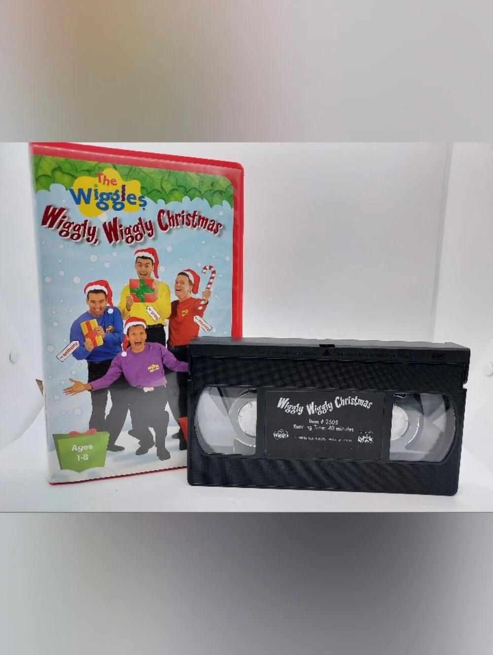 The Wiggles : Wiggly Wiggly Christmas VHS, 2002 Tested Works